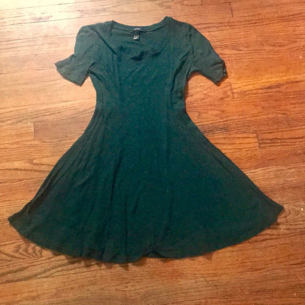 Forever 21 | Small | Dark Green | Skater Dress